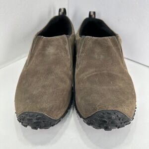 Merrell Chameleon Jungle Moc Gunsmoke Men's 10 Suede Slip On Vibram